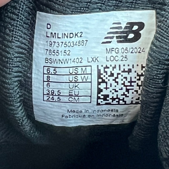 New Balance FuelCell Lindor 2 Baseball Cleats Mens Size 6.5 Black Shoes Sneakers main image 5